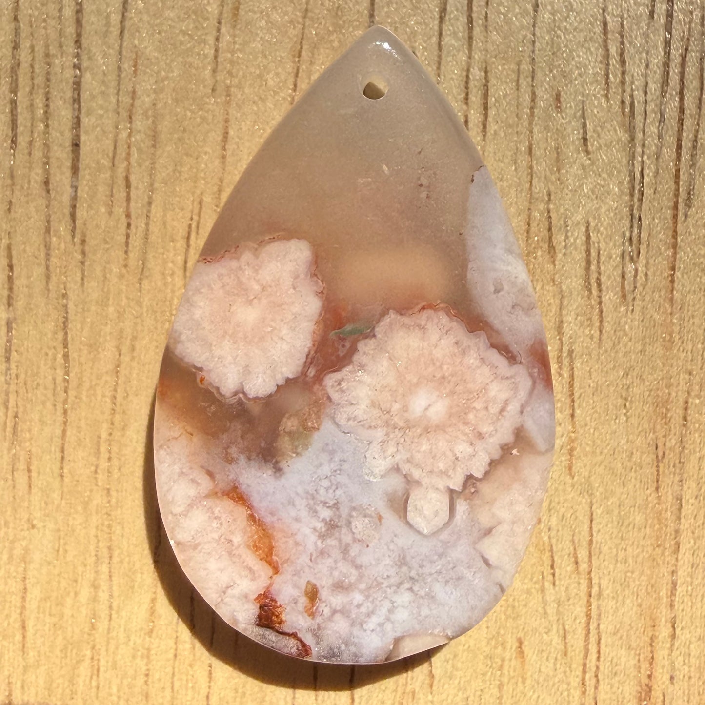 桜瑪瑙ペンダント　010