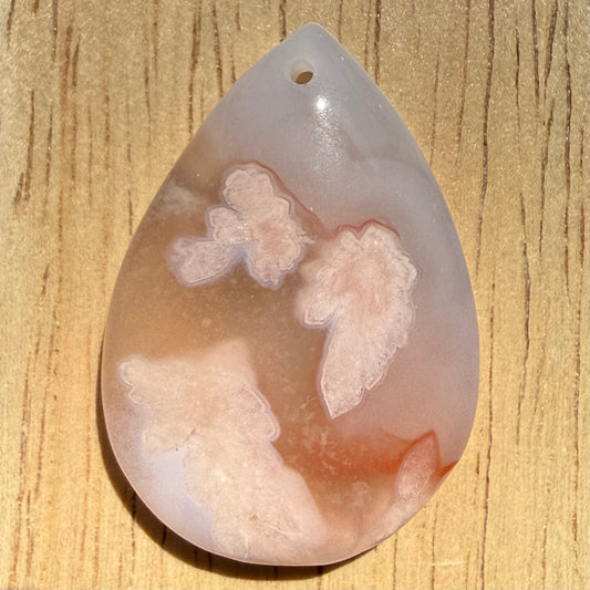 桜瑪瑙ペンダント　012