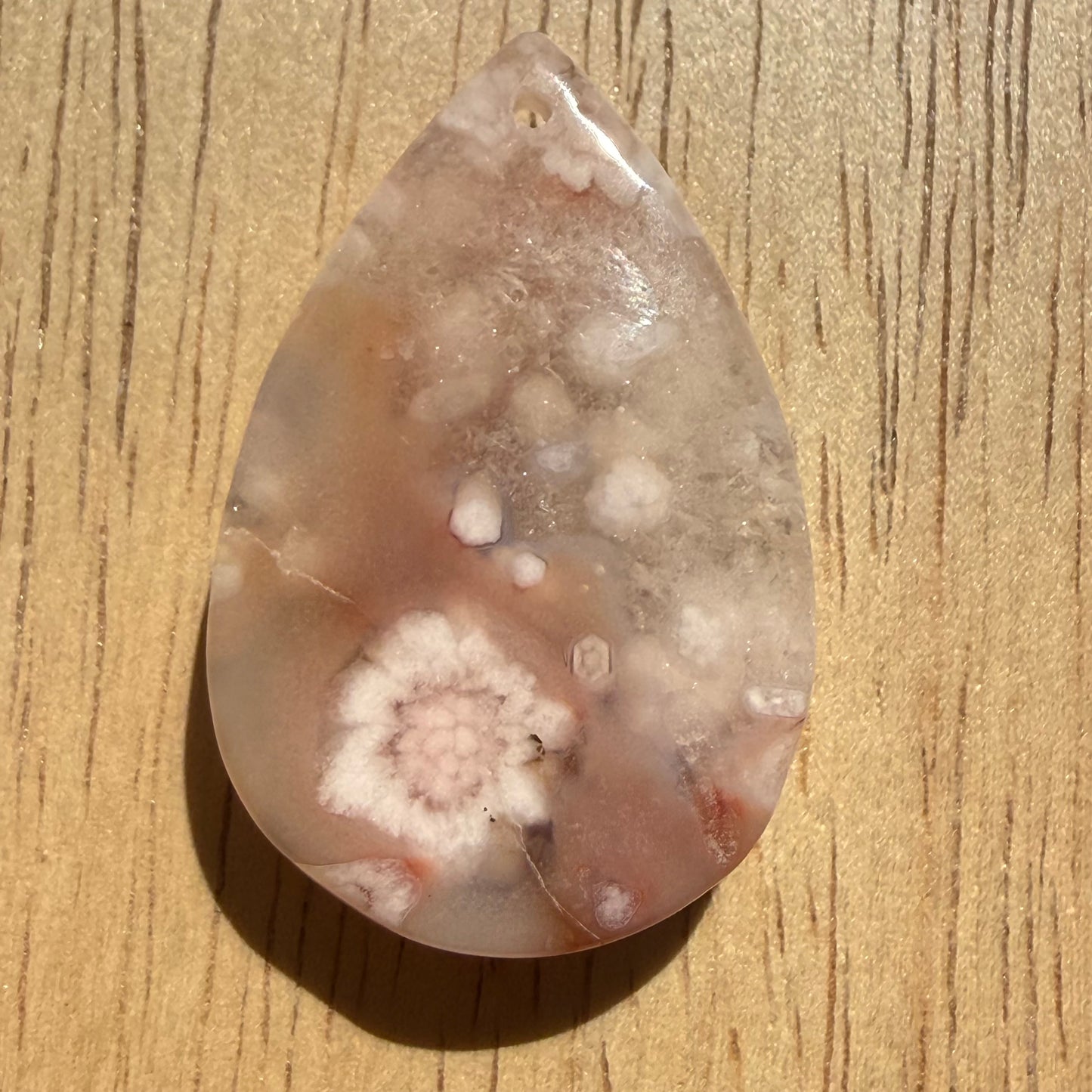 桜瑪瑙ペンダント　004