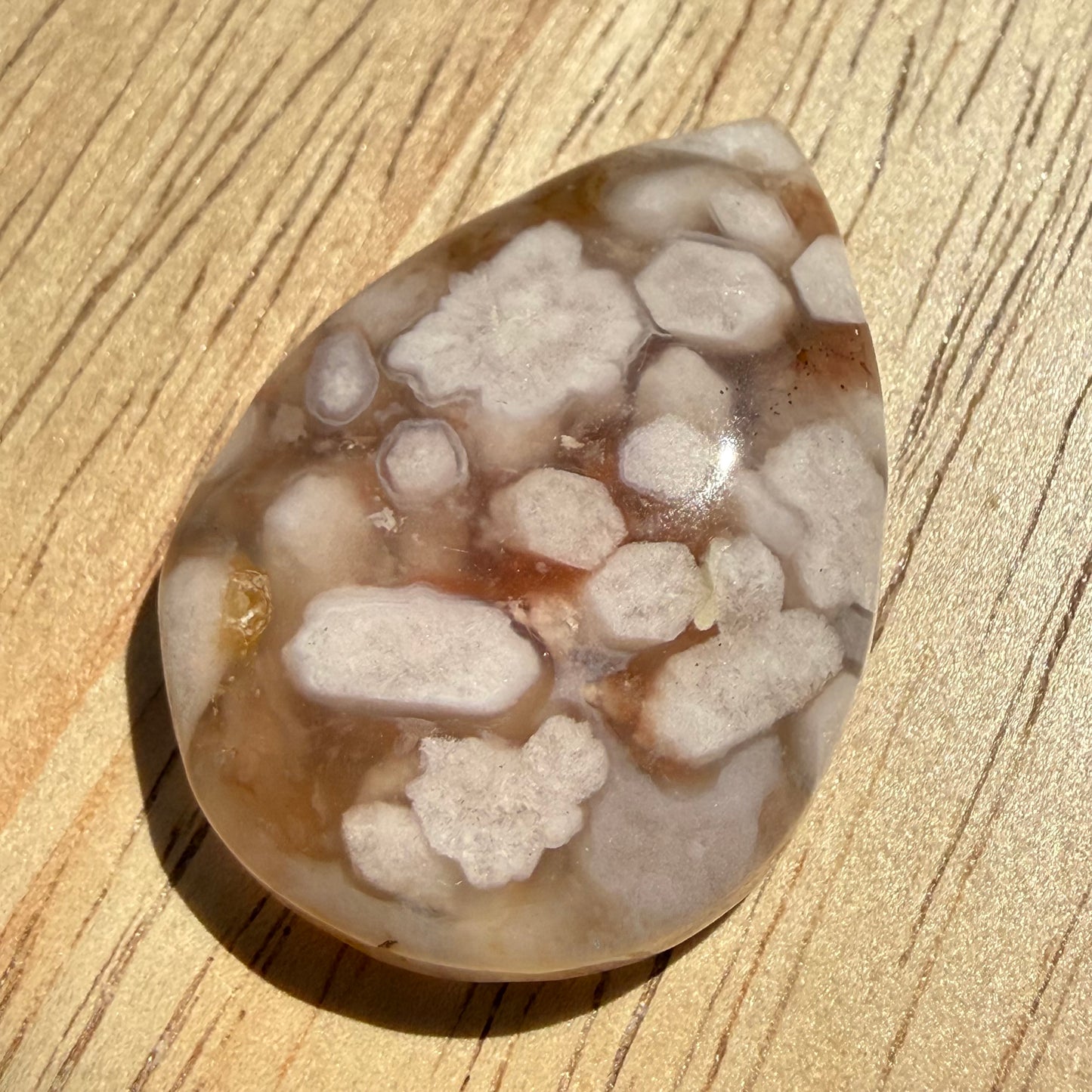桜瑪瑙ペンダント　019