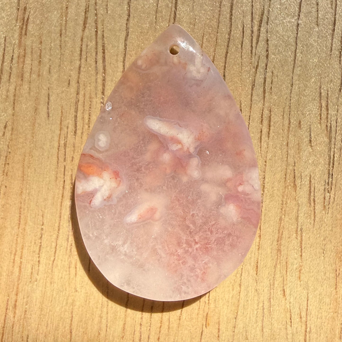 桜瑪瑙ペンダント　013