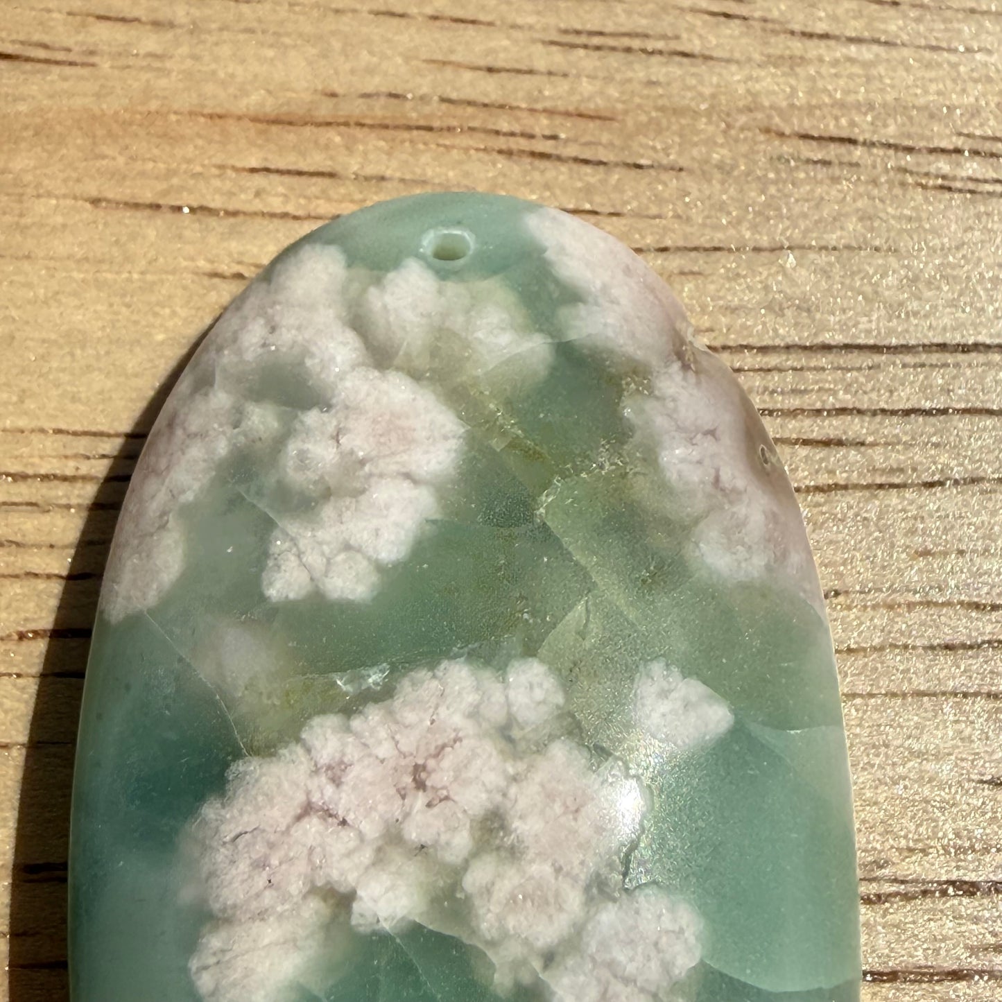春翠桜｜桜瑪瑙ペンダント 030