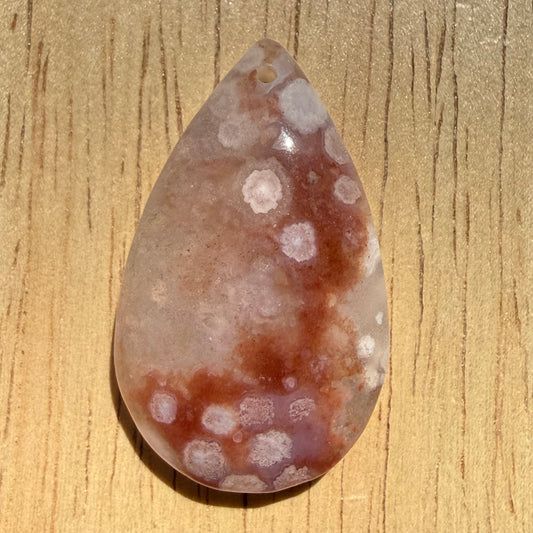 桜瑪瑙ペンダント　011